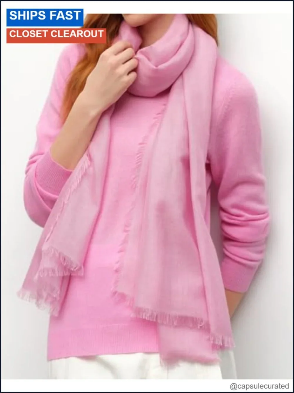 Luxury Cashmere Silk Blend Knit Shawl Wrap Lightweight Fine Knit Scarf